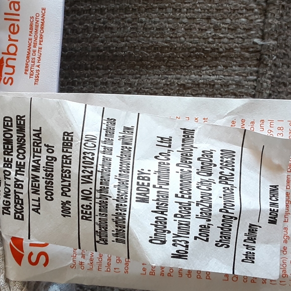 Sunbrella pair of throw pillows - Picture 4 of 8